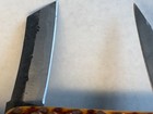 Japanese Hand Forged 2 Blade Custom Folding Pocket Knife + Free 3 Stage Sharpene — photo 3