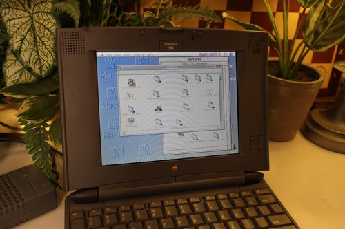 RARA Laptop Apple PowerBook 540c Macintosh Mac FUNCIONA con Actualización de Disco Duro de 500 MB + FUENTE DE ALIMENTACIÓN - Imagen 3 de 15