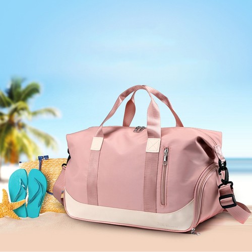 Waterproof Gym Handbags Travel Luggage Tote Large Duffle Large Training Bags - Picture 4 of 11