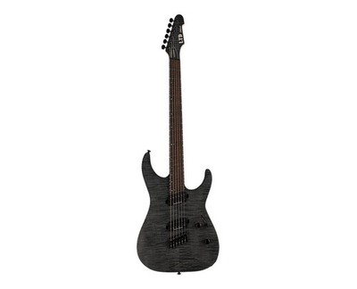 ESP Ltd M-1000 Multi-scale See Thru Black Satin Electric