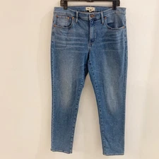 Madewell The Slim Boyfriend Jeans Size 29 Blue Mayberry Wash Denim High Rise EUC