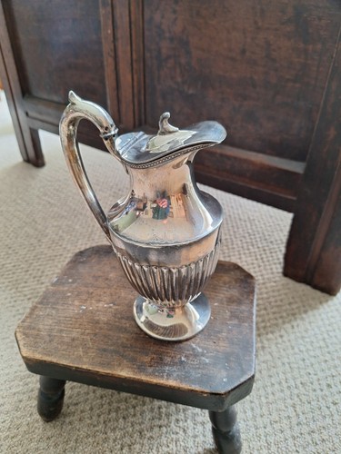 TL&SS Silver Plated Coffee Pot Victorian - Picture 2 of 5