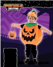 Spooktacular Pumpkin Costume for Kids Halloween - 3T