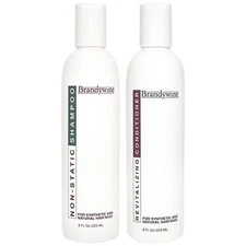 Brandywine Hair Cleaner Conditioner Set 2 Pack Non Static Shampoo and Conditi...