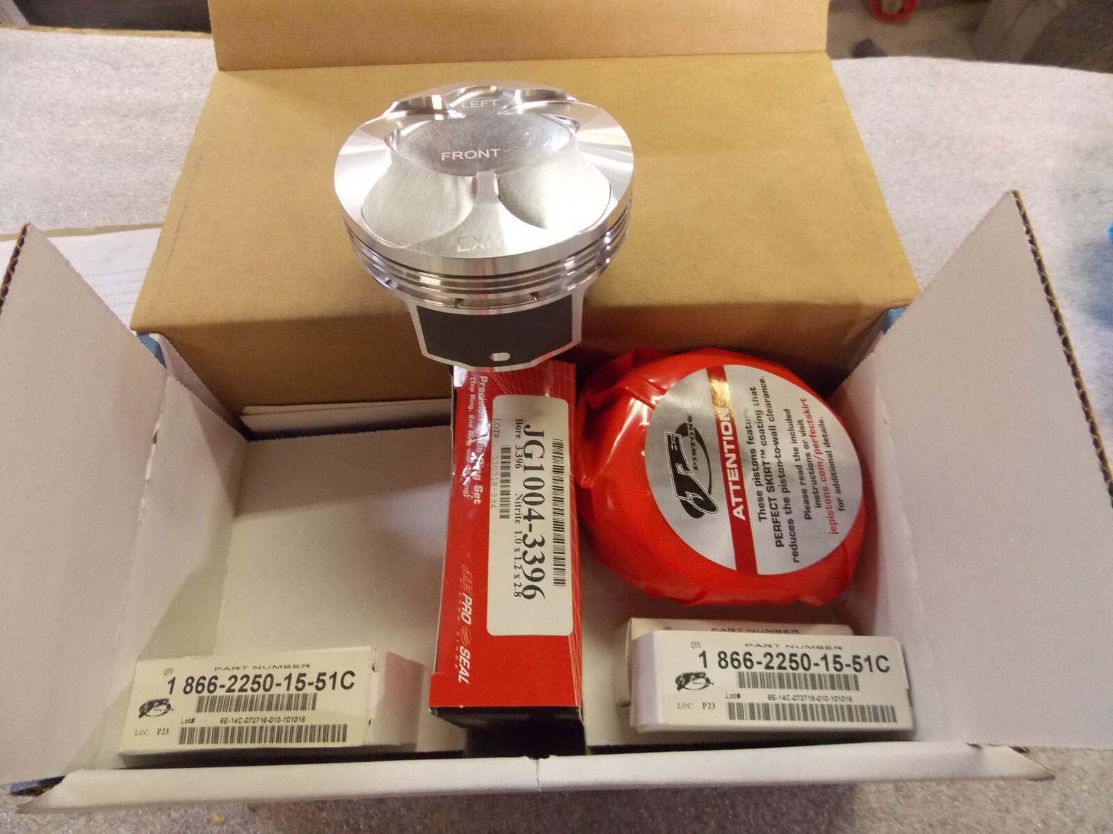 NEW JE Pistons 359156 Pistons For Subaru 2000 FA20 Engine eBay