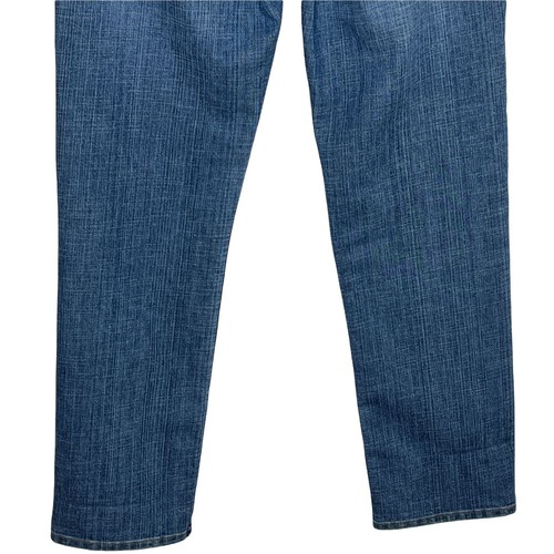 Chicos Jeans Womens Small 0 Straight Leg Denim Pants Stretch Blue Casual Fall - Picture 6 of 12