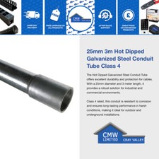 Conduit Tube Wire Conduit Tubing Hot Dipped Galvanized Steel Class 4