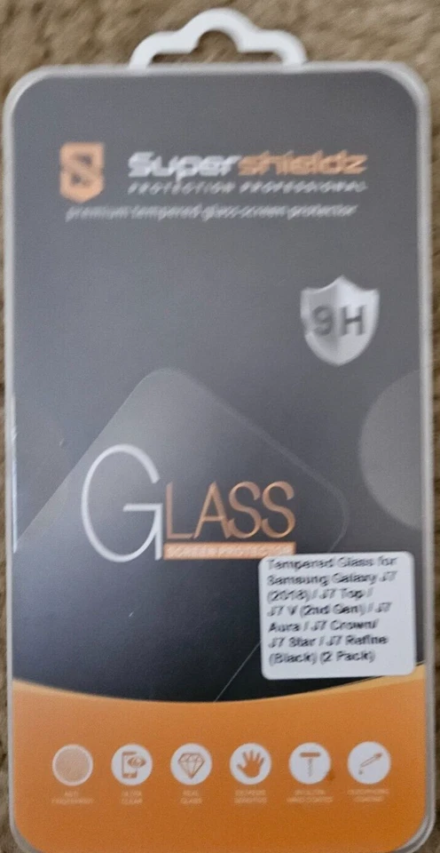 2 X Supershieldz закаленное стекло полный чехол протектор экрана Samsung Galaxy S7(A2) - Изображение 2 из 4