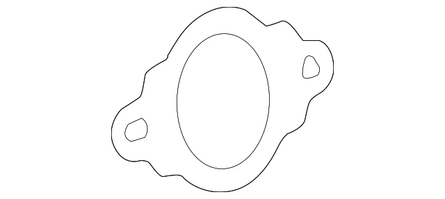 Vedação genuína do sistema de escape GM 2013-2024 Cadillac Chevrolet CT5 Camaro 23355685 - Imagem 2 de 3