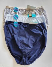 3 Vanity Fair Illumination Brief Panty Multi 13109 Sz 8/XL - NWT