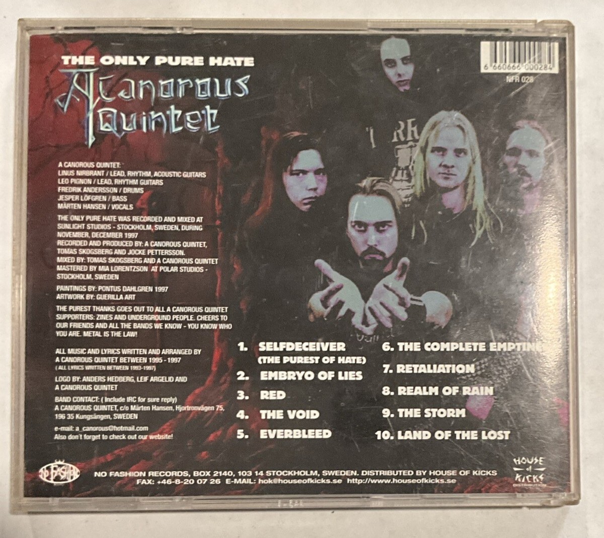 洋楽 A CANOROUS QUINTET A Canorous Quintet | Spotify