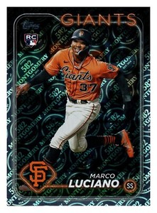 #232 Marco Luciano San Francisco Giants RC 2024 Topps 582 Montgomery Club Foil