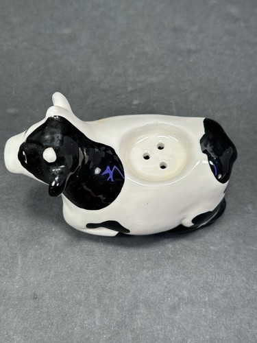 Argilla Art Stack CowPigChicken Porcellana Sale Pepe Shaker Made Filippine LEGGI - Foto 6 di 11