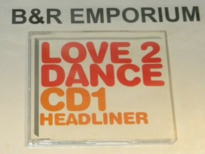 Moonshine Music 2-CD Lot - Love 2 Dance: CD 1 Headliner + CD3 Resident