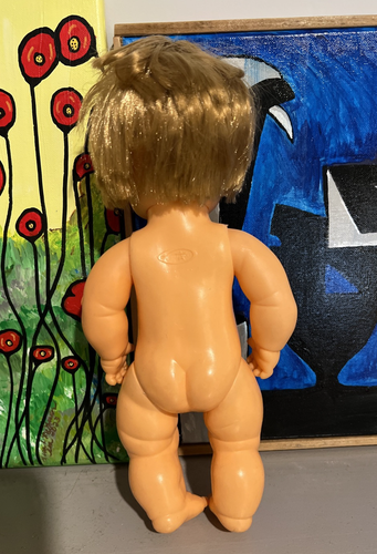EUC Vintage 1977 Playmates Drink N Wet 10” Sleepy Eyes Doll - Picture 7 of 9