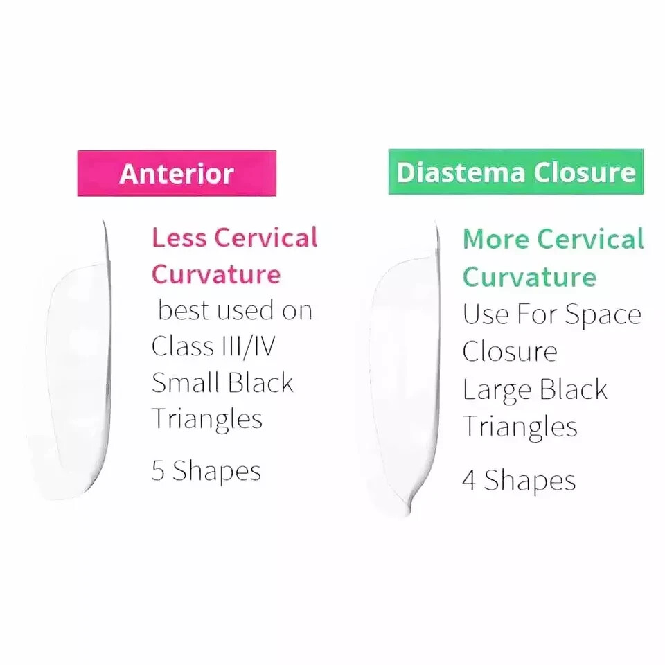 Dental restoration dental matrix - Complete HD Anterior - Bioclear Matrix Systems - anterior teeth