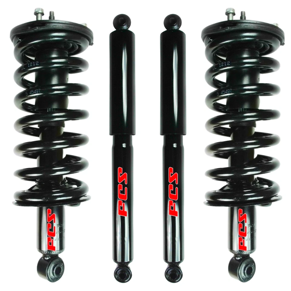 2 Front Complete Strut & Rear Shocks Set 4 PCS Fits 2004-2015 Nissan Titan 4WD - Image 2 of 2