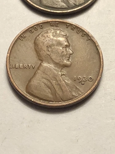 1930-D Lincoln Wheat Cent Good Coin For Your Penny Folder Denver Mint Lot D33