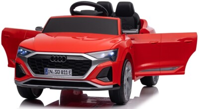 Audi SQ8 4x4 ,Ledersitz, EVA, Kinderauto Kinderfahrzeug Kinder Elektroauto Rot