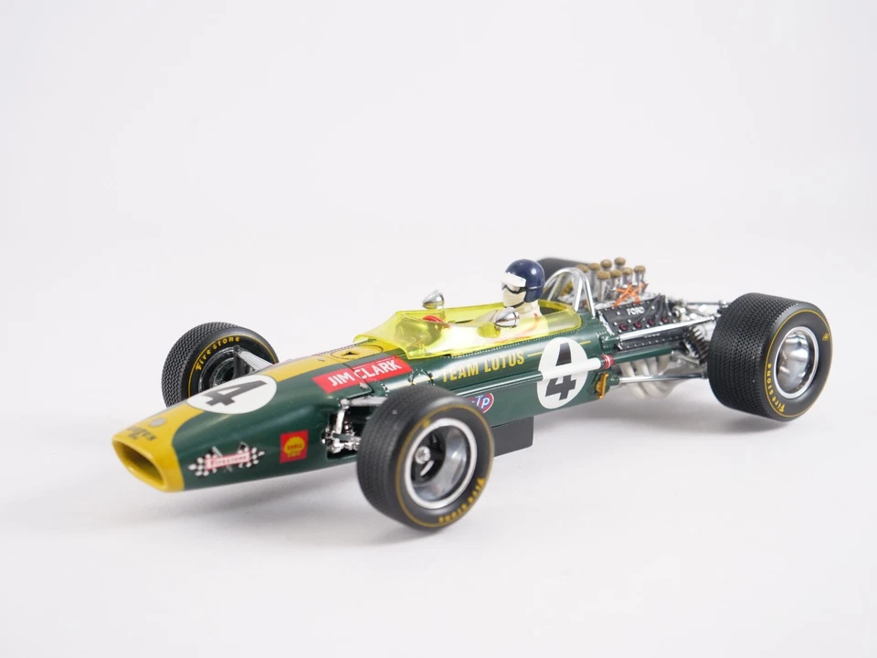 Exoto 1/18 Lotus Ford Tipo 49 Gran Premio Classics # 4 Jim Clark - Immagine 4 di 4