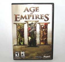 Age of Empires III - PC 3-disc CD-ROM Video Game w/Quick Reference User's Manual