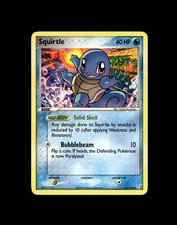 Squirtle Wartortle Blastoise Pokemon Card! Holo/Reverse Holo EX Full Art Cards!