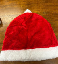 Christmas" NWOT Santa Claus hats. Fits Most.  Set of 4 
