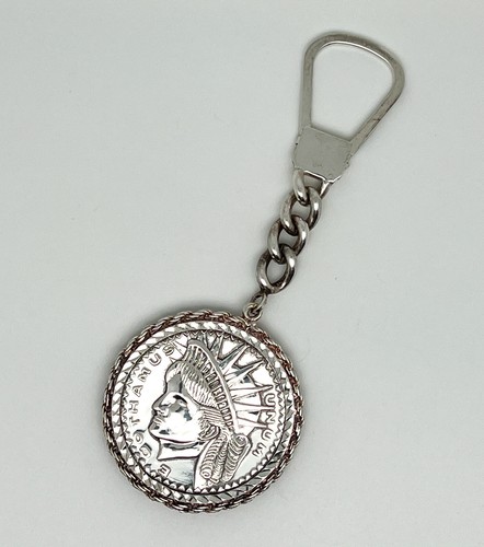 Batman Forever 1994 Token "E Gothamus Unum" Bifacial Aluminum & Silver Key Chain - Picture 5 of 12