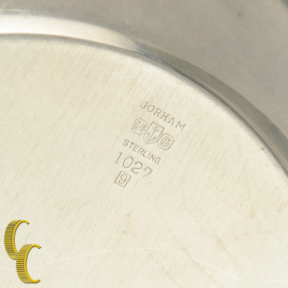 Chantilly Floral-Gorham Plata de Ley 10 pulgadas Cuenco Modelo #1027 Foto 4 de 4