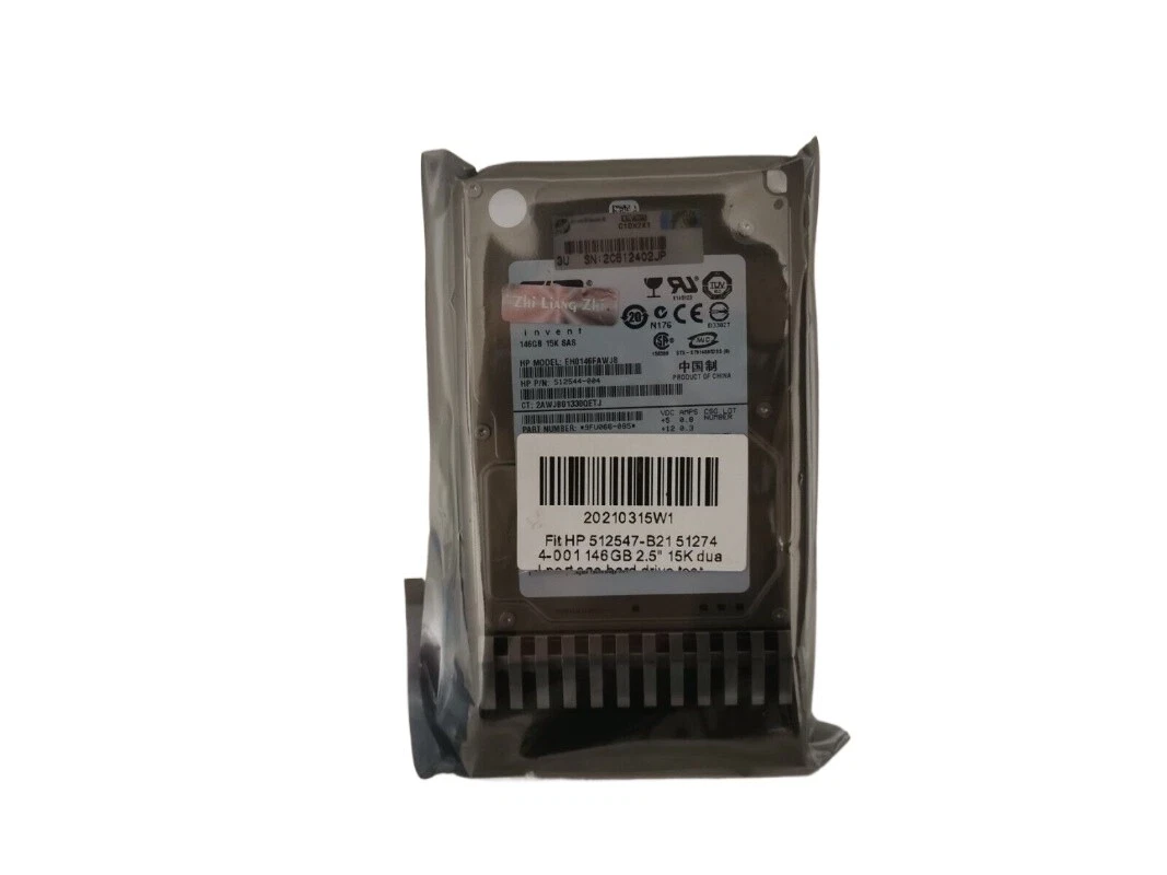 HP 146GB SAS 15000RPM Internal Hard Disk Drives for sale | eBay