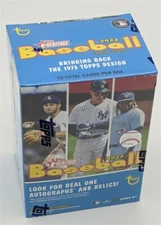 Factory Sealed 2022 Topps Heritage Baseball Cards 8 Pack Blaster Box