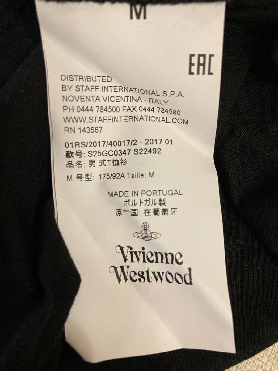 Vivienne Westwood Man Rare Designer Crazy Punk Art Elongated Tee