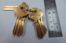 Lot of 10 Pieces IN3 Key Blanks  Made by Ilco USA Free Shipping