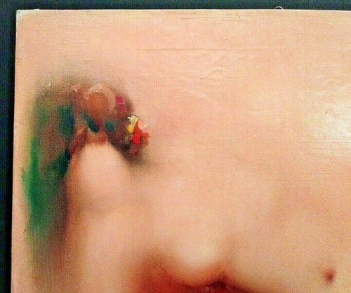 1970s Listed FRENCH Artist ARMAND LOURENCO Signed SENSUAL NUDE ORIGINAL O/C RARE - Picture 5 of 9