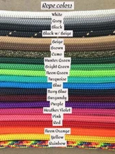 12' Lead Rope Same as Clinton Anderson Pat Parelli 100% Yacht Double-braided 