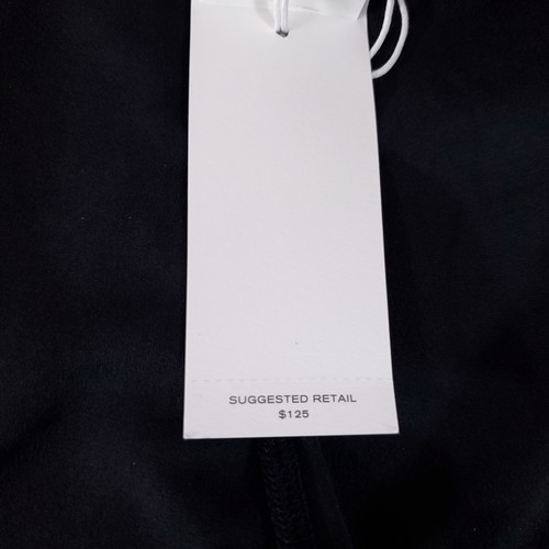 NWT Tory Burch Tory Sport Womens Size Small Chevron Leggings Black White 17219 - Picture 12 of 15
