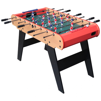 Fußballtisch 4 Fuß Holz Tischkicker Indoor Kinder Erwachsene Spiel Fußball Sport