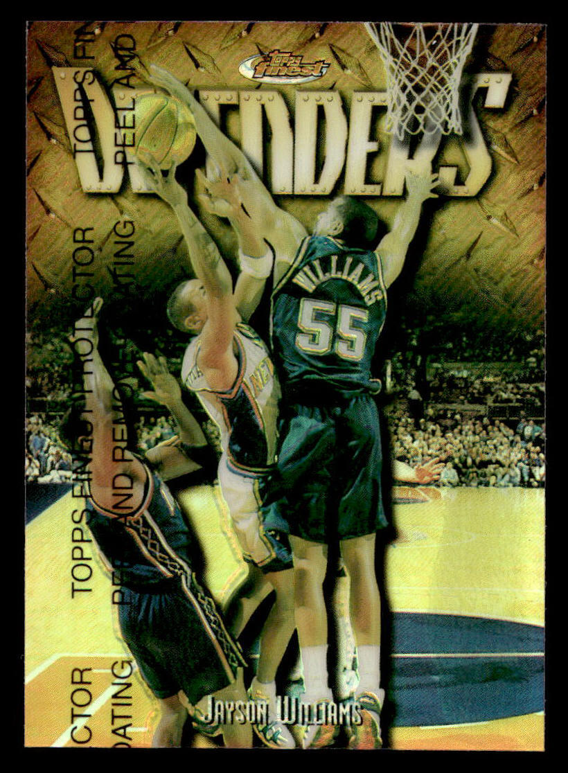 1997-98 Finest #237 Jayson Williams Refractor