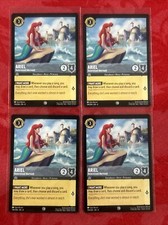 4x Disney Lorcana - Ursula  s Return - Ariel - Determined Mermaid - 174/204 x4