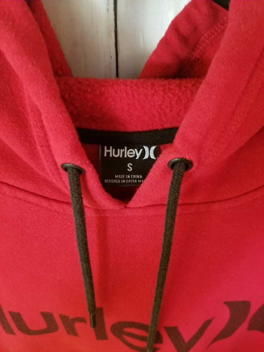 Red hurley hoodie outlet