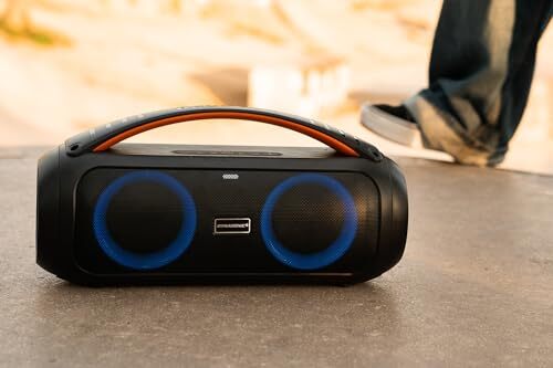 Thumbnail - Dynasonic D93 Tragbarer Bluetooth Lautsprecher Ipx7. Kabelloser