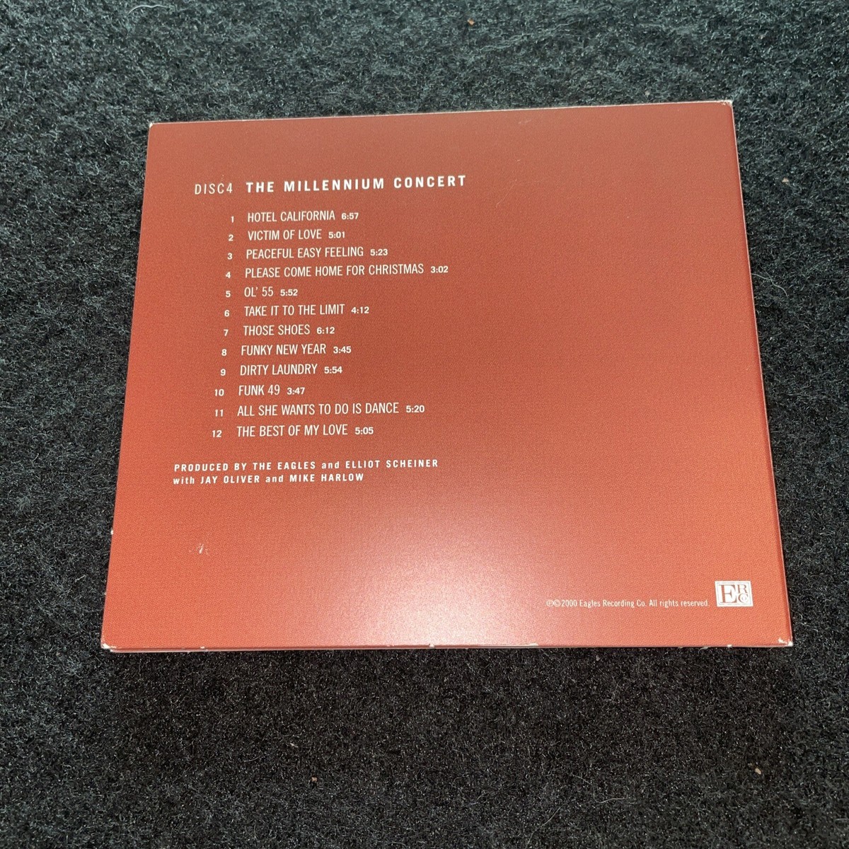 イーグルス コンプリート・ワークス EAGLES • Selected Works 1972-1999 4 Disc Box Set ~ Elektra