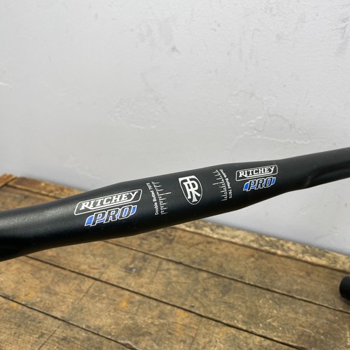 Ritchey WCS Pro Handlebar 31.8 Alloy Black Drop Bar Ergo Black 42 420 Vintage - Picture 2 of 12