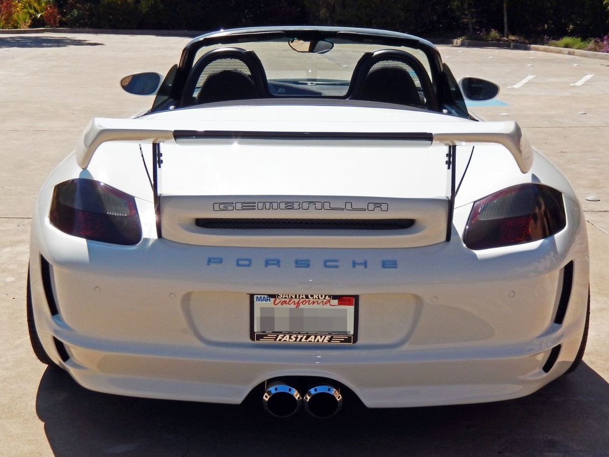 Porsche Boxster 987 Cayman Rear Bumper 997 GT3 style 2005 to 2008