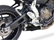 COMPLETE LINES IXIL HYPERLOW BLACK YAMAHA MT07 2014 / 2015 / 2016 - XY9362XB
