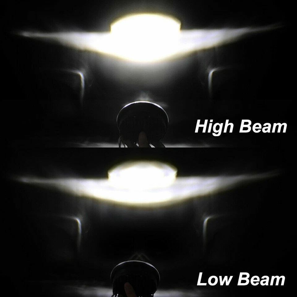 4Pcs 5.75" inch Round LED Headlights DRL High-Low Beam for Jaguar XJ6 XJS XJ12 - Image 2 of 4