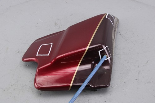 2005 Harley Electra Glide CVO Side Cover Panel Set 2-TONE CANDY CHERRY - Foto 7 di 20