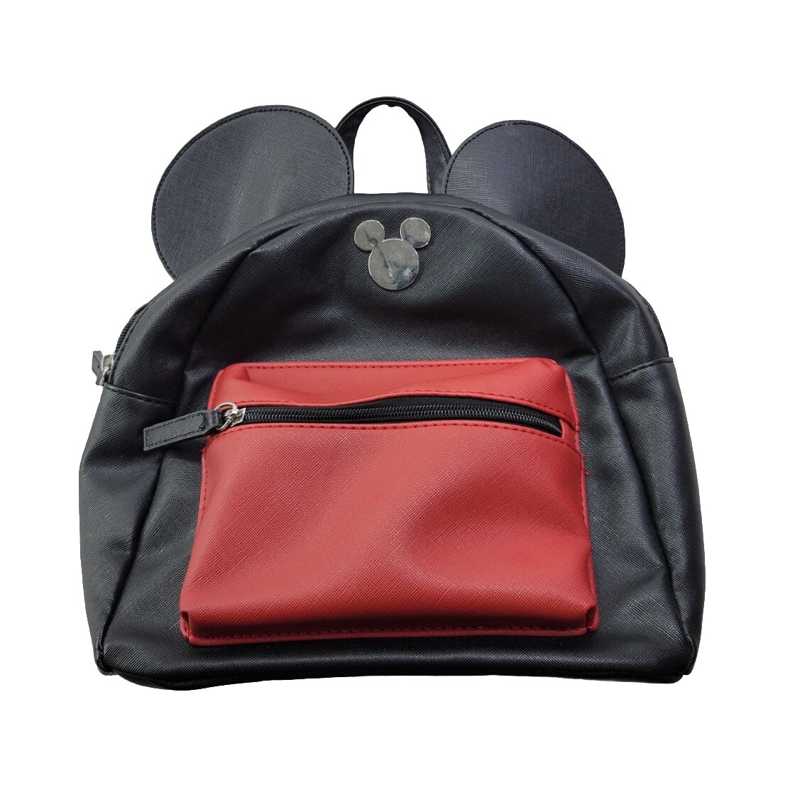 Disney Mickey Mouse Small Mini Backpack Ears Blac… - image 1