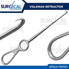 Volkman Retractor Single Prong SHARP Surgical Instruments Stainless German Grade