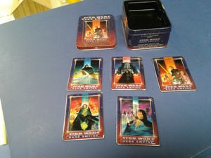 star wars metallic impressions collector cards